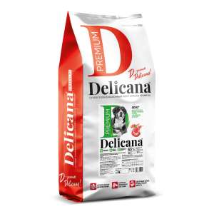 Деликана/Delicana корм для собак крупных пород Лосось с рисом 15кг