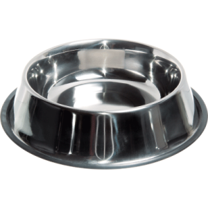 Миска металлическая №2 на резинке 0,25л Зооник