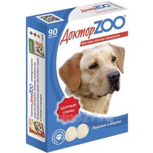 Доктор Зоо для собак Морские водоросли/Здоровый иимунитет 90 таб. *6