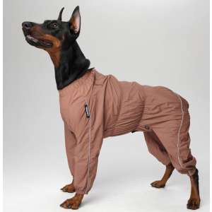 Дождевик р4 спинка 69см цвет коричневый, на девочку LION