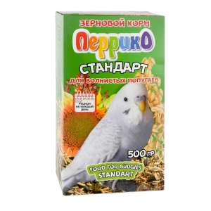 Перрико корм для волнистых попугаев Стандарт 500гр*14