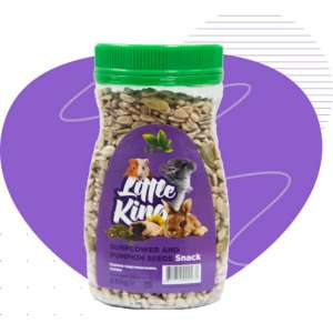 Литтл Кинг/Little King лакомство для грызунов семена подсолнечника 230гр*6 для грызунов