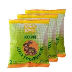 Смайл Кинг/Smile King корм для грызунов гранулированный 450гр*16 НЕ БРАТЬ