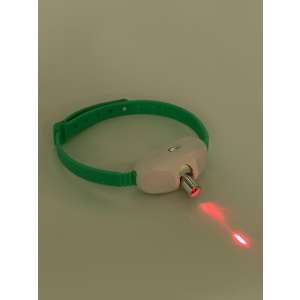 Ошейник-лазер для кошек,USB, зеленый 10938437 Пижон