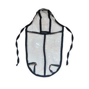 Дождевик для собак АНТИЦАРАПКИ S длина спины 25 см. Обхват груди 39-46 см