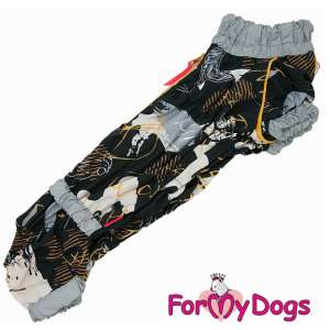 Дождевик для мальчиков ТС1, спинка 44см коричневый