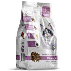 Клан/Clan Classic корм для котят курица/индейка 400гр*12