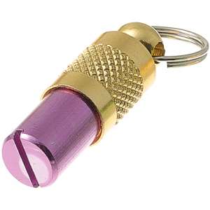 Адресник капсула цвет. (алюм) 25мм Пет Лайн*24