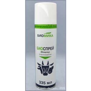 Биоспрей спрей 335мл (ДВ хлортетрациклин)