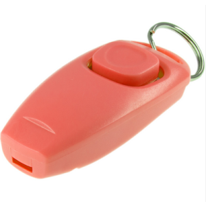 Кликер-свисток с кольцом/ красный ZooOne