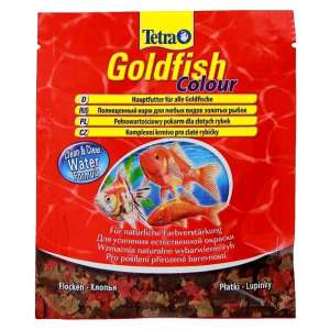 TetraGoldFish Color хлопья для золотых рыбок 12гр для рыб