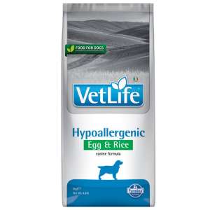 Фармина/Farmina Vet Life Dog Hypoallergenic корм для собак при пищевой аллергии Яйцо с рисом 2кг для собак