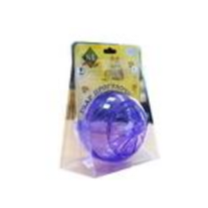 Игрушка для грызунов Шар прогулочный пластиковый прозрачный 12,5см Уют*28