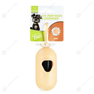 Контейнер с пакетами для уборки 9.5х4.5см, микс. NUNBELL