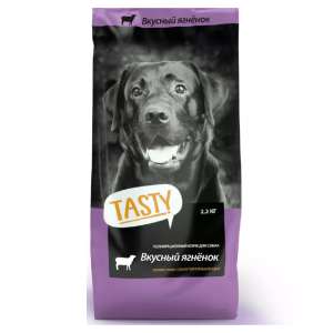 Тэсти/Tasty корм для собак Ягненок 2,2кг*5