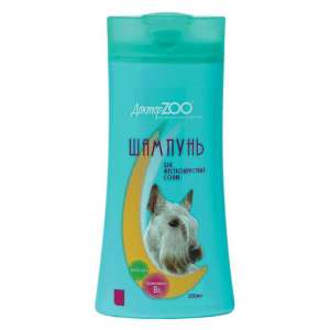 Шампунь Доктор Зоо для собак жесткошерстных 250 мл*15