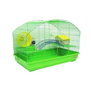 Клетка для грызунов  №1 трех-этаж. овальная комплект 58 *32*41см Уют